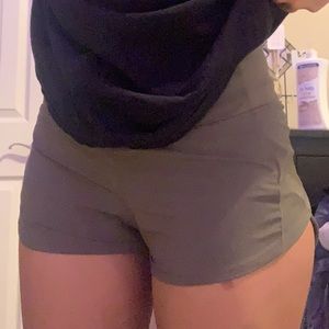 Lululemon High Waisted Speed Up Shorts